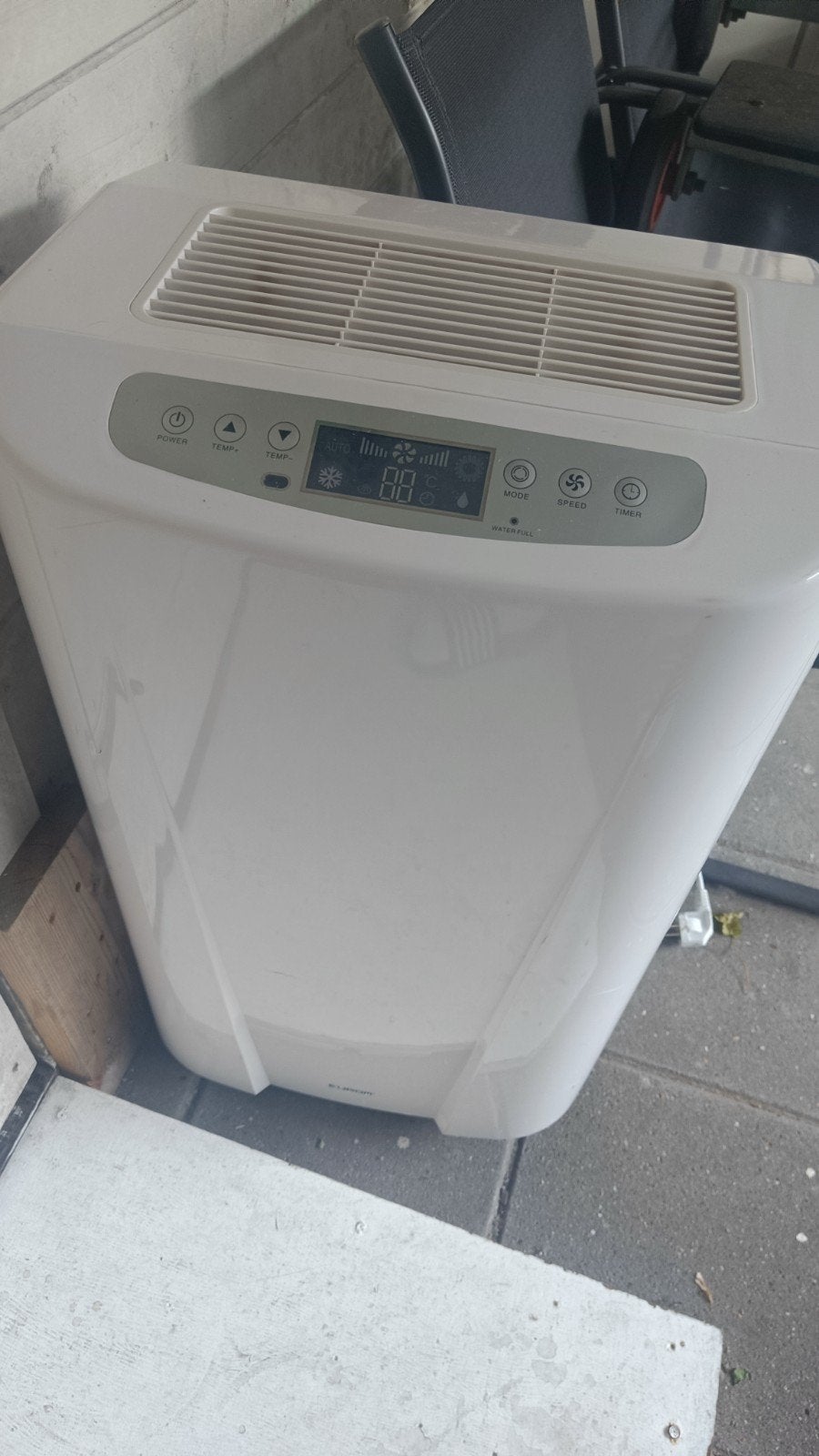 Eurom 12000 btu mobiele airco. (Motor maakt geluid)., Ophalen, Gebruikt, Minder dan 60 m³, Timer