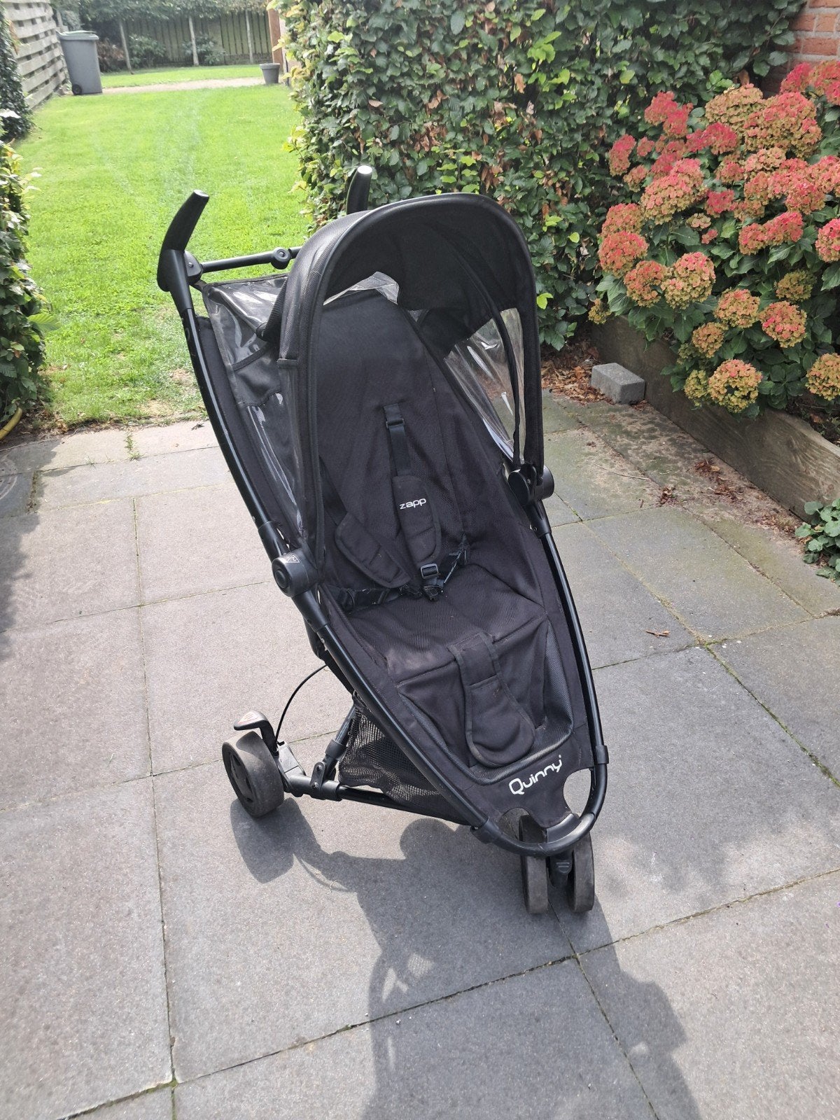 Quinny Zapp Flex Plus buggy met hoes en zonnekap, Kinderen en Baby's, Buggy's, Ophalen, Gebruikt, Quinny, Verstelbare rugleuning