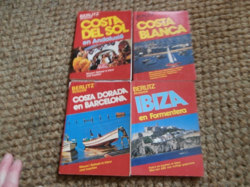 reisgids Berlitz Spanje Costa del Sol Blanca Ibiza Barcelona, Spanje, Overige typen, Ophalen of Verzenden, Zo goed als nieuw
