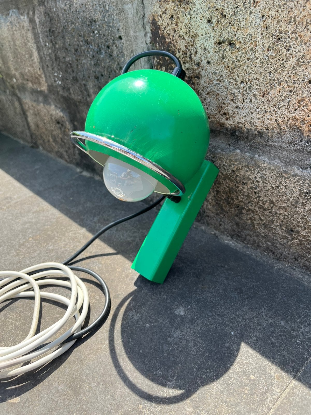 Vintage groene GEPO "Eyeball" wandlamp uit de jaren ‘70, Ophalen of Verzenden