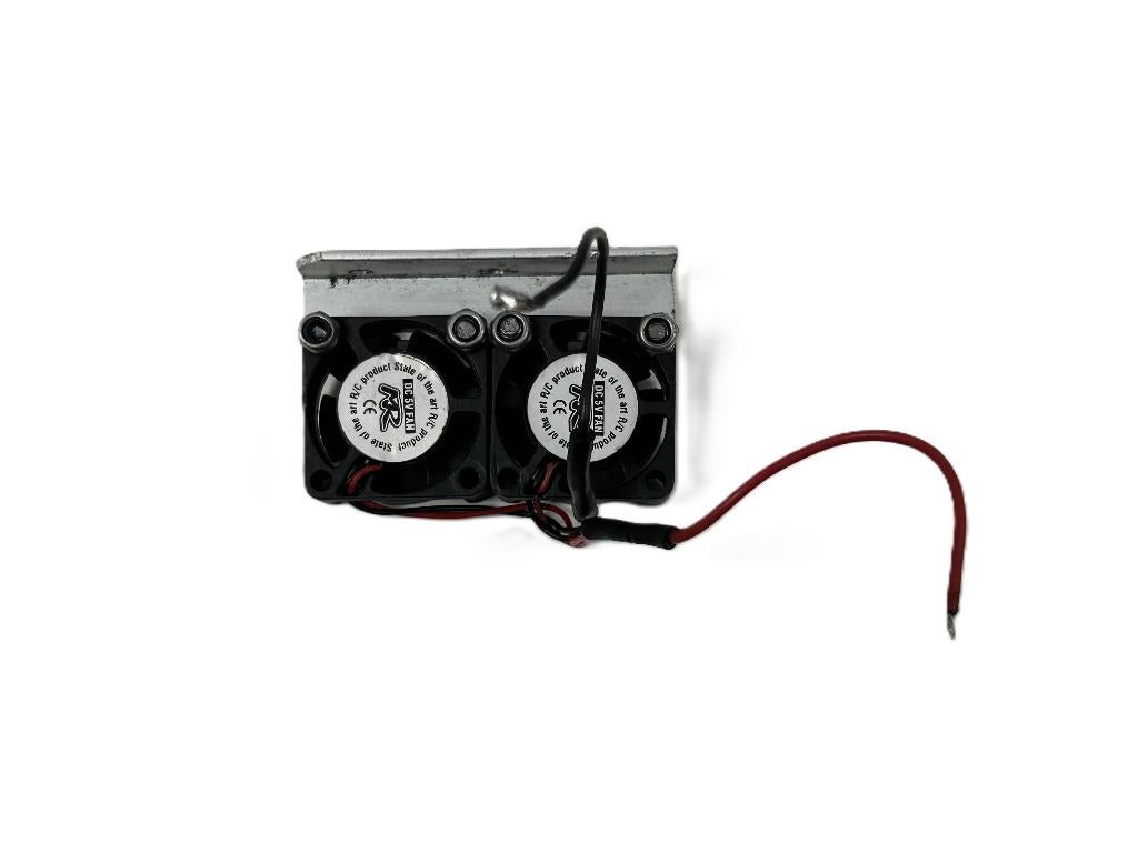 2x fan voor elektro motor 1/10 rc, Hobby en Vrije tijd, Modelbouw | Radiografisch | Auto's, Ophalen of Verzenden, Gebruikt, Onderdeel