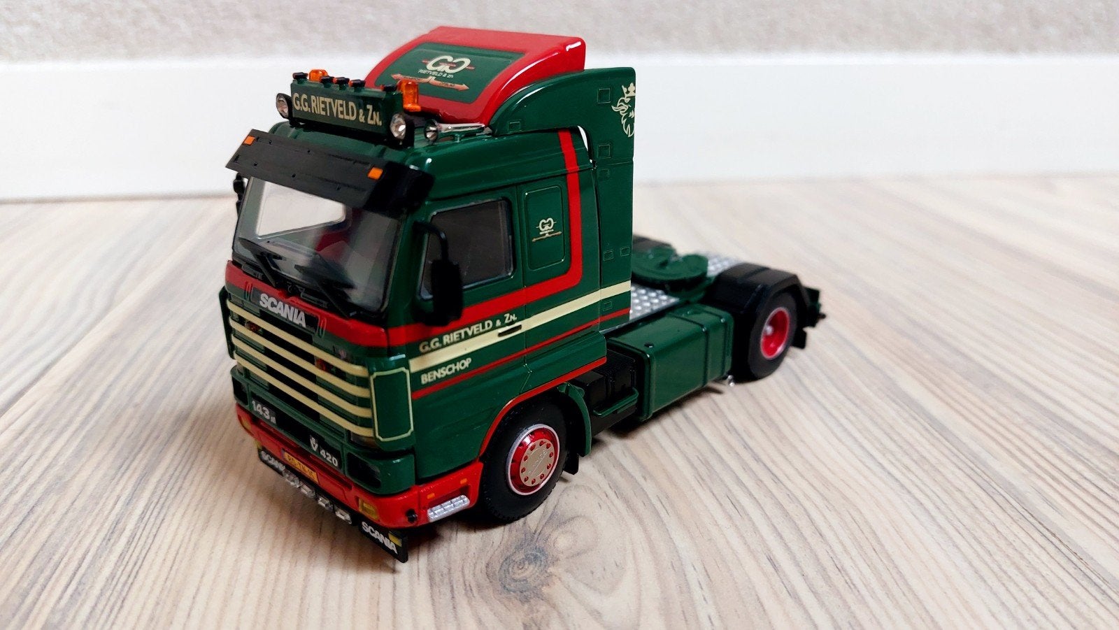 wsi Scania 143 Streamline GG Rietveld nieuw, Ophalen of Verzenden, Nieuw, Bus of Vrachtwagen, Wsi