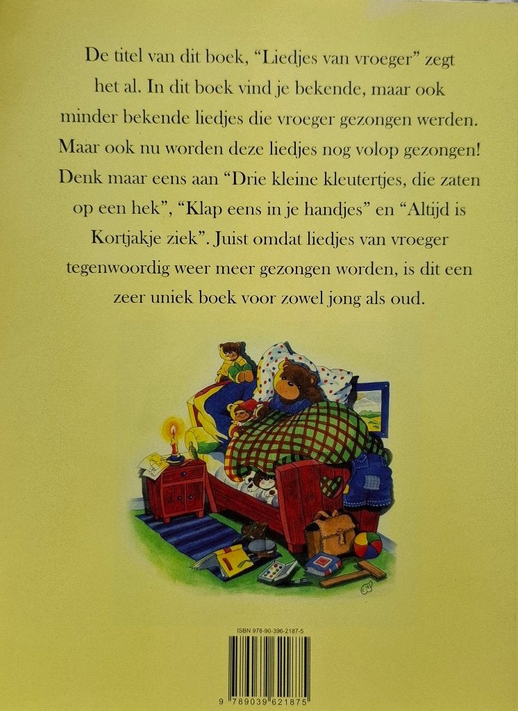 Liedjes van vroeger in Prentenboekvorm - ZGAN, Boeken, Ophalen of Verzenden, Zo goed als nieuw, Prentenboek