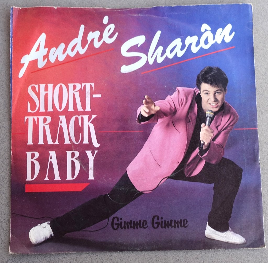 André Sharôn - Short-Track Baby / Gimme Gimme (Vinyl Single), Cd's en Dvd's, 7 inch, Zo goed als nieuw, Pop, Overige typen