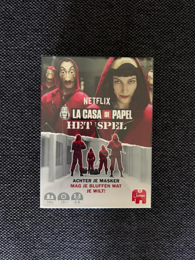 La Casa de Papel bordspel - nieuw in verpakking, Vijf spelers of meer, Ophalen of Verzenden, Nieuw