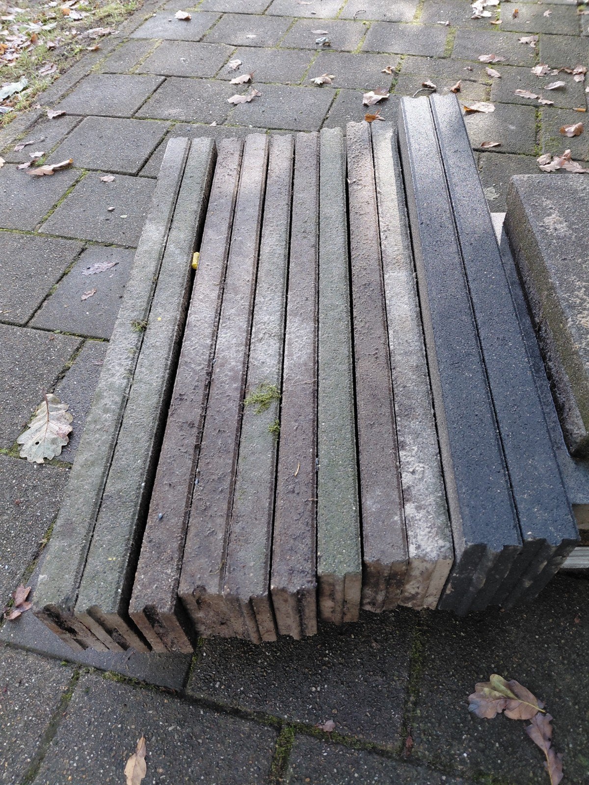Opsluitbanden: gebruikt en nieuw, diverse maten, Ophalen, Gebruikt, Overige typen, Minder dan 5 m²