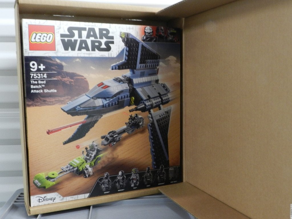 LEGO STAR WARS The Bad Batch aanvalsshuttle (75314), Compleet, Star Wars, Lego, Nieuw