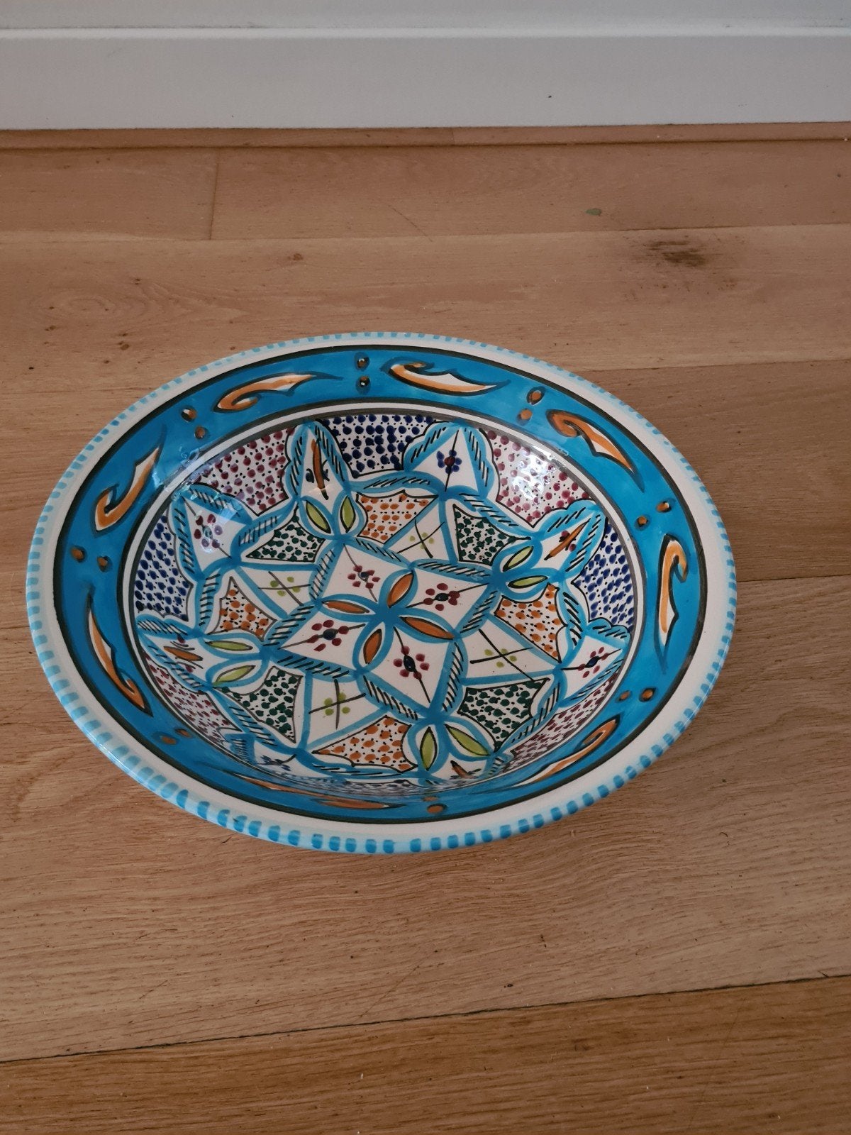 Handgemaakte Tunesische kom - decoratief en uniek, Ophalen of Verzenden