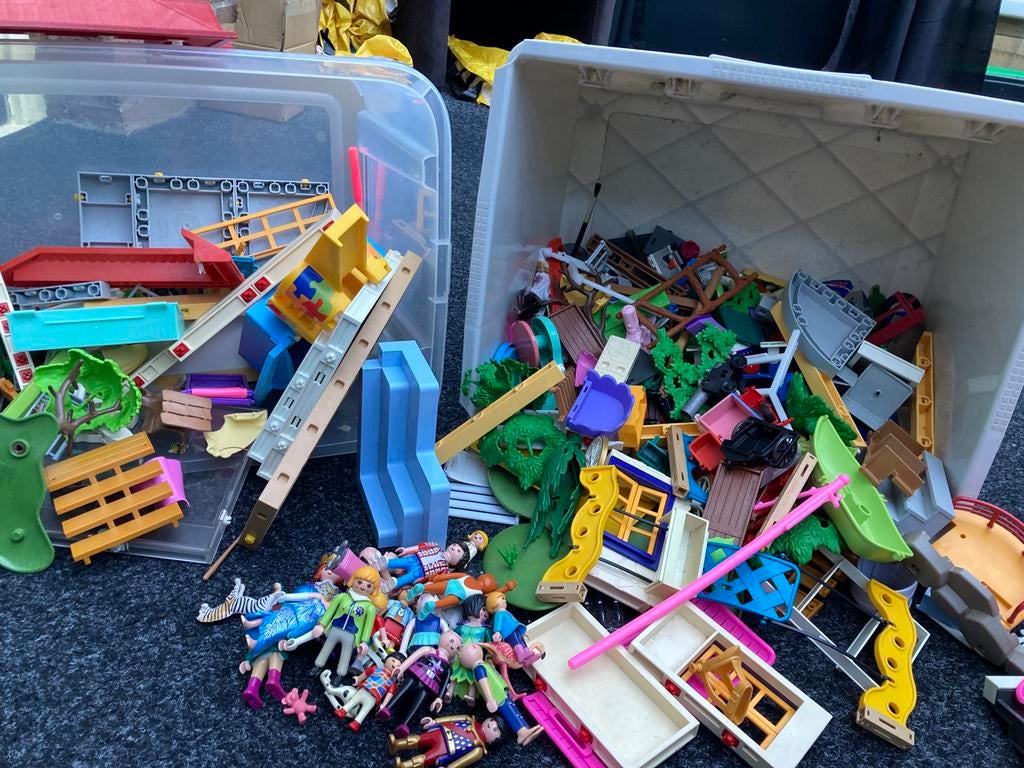 Playmobil, Hobby en Vrije tijd, Schilderen, Ophalen, Gebruikt