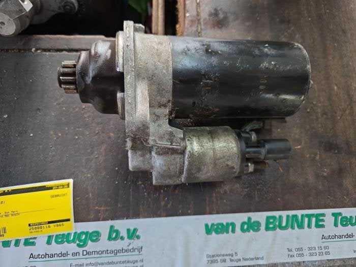 Startmotor van een Volkswagen Polo, Gebruikt, -, Volkswagen, -