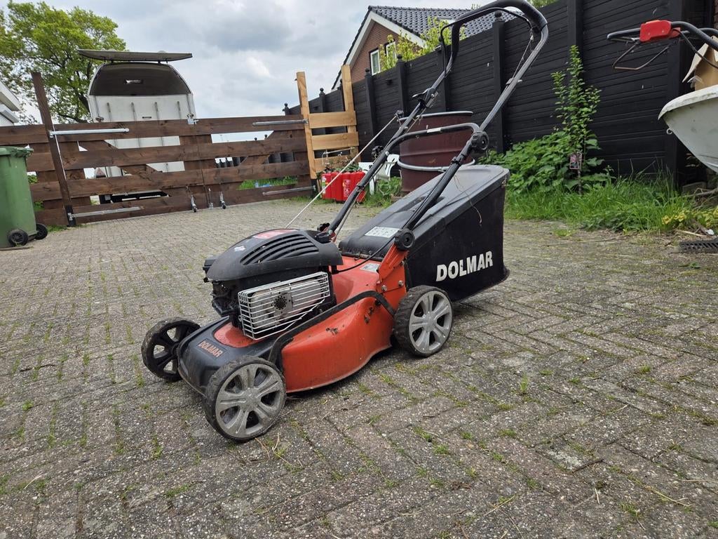 Dolmar 410 grasmaaier, Ophalen of Verzenden, Gebruikt