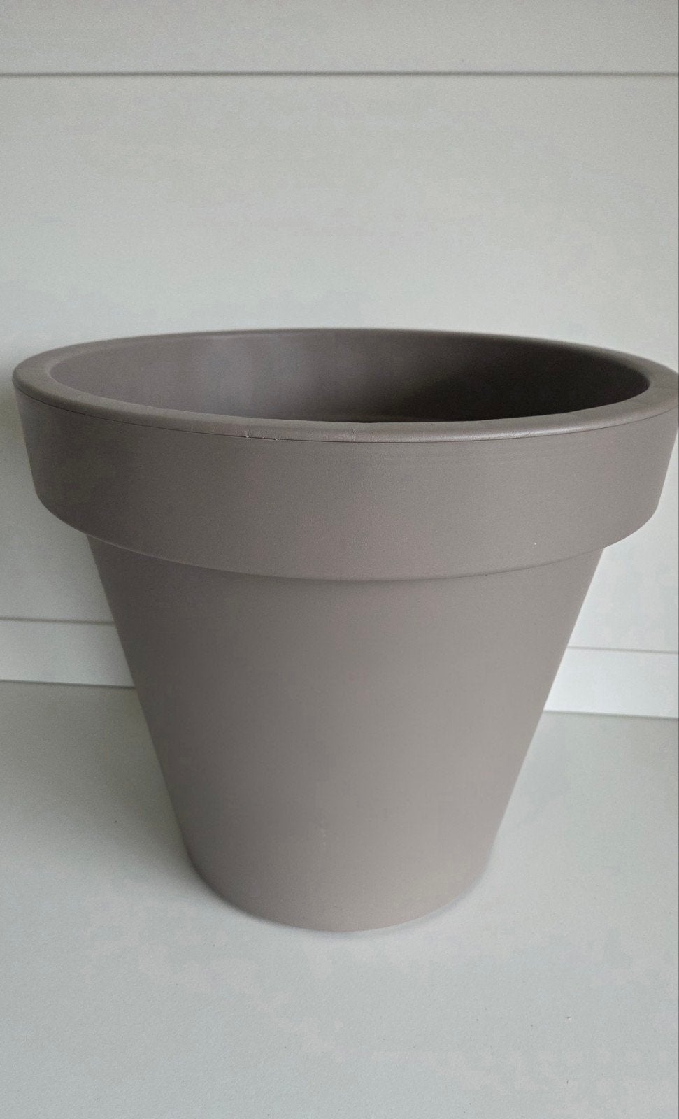 Extra grote nieuwe kunststof bloempot H:35cm B:39cm, Kunststof, Rond, Nieuw, Minder dan 40 cm