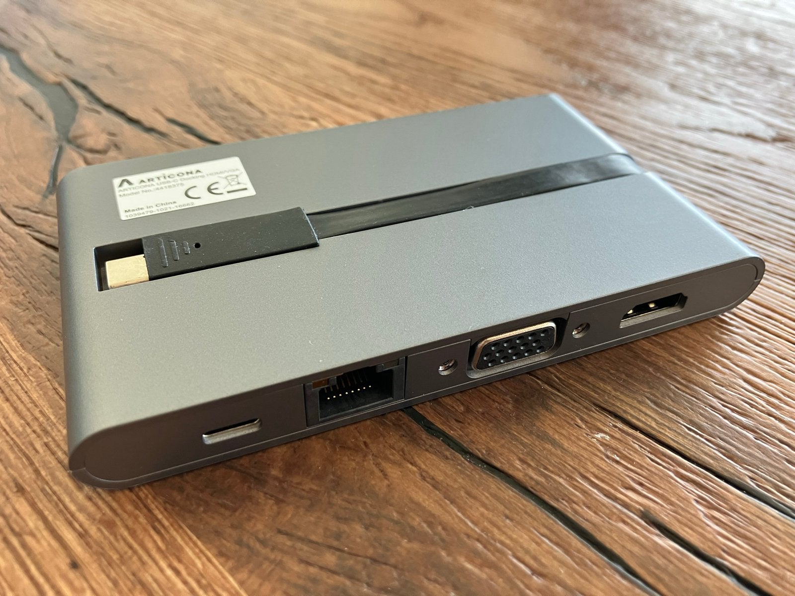 ARTICONA 4K 100W Draagbaar USB-C Docking Station, Ophalen of Verzenden, Nieuw, Docking station, Laptop