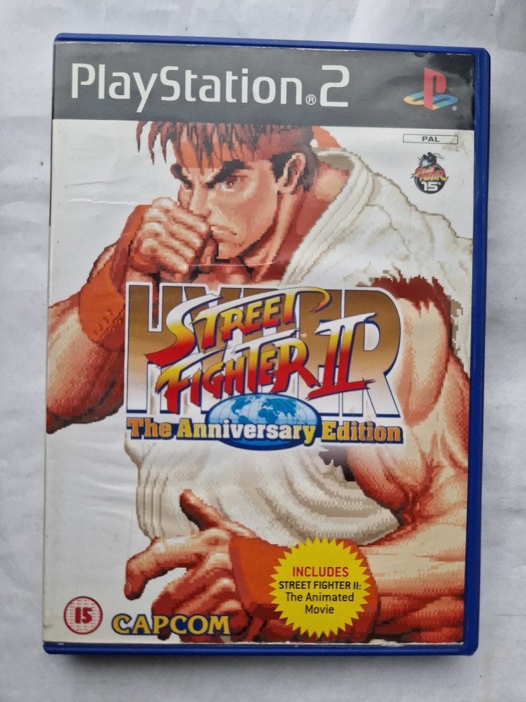 hyper STREET FIGHTER II the anniversary edition, Spelcomputers en Games, Gebruikt, 1 speler, Racen en Vliegen, Ophalen of Verzenden