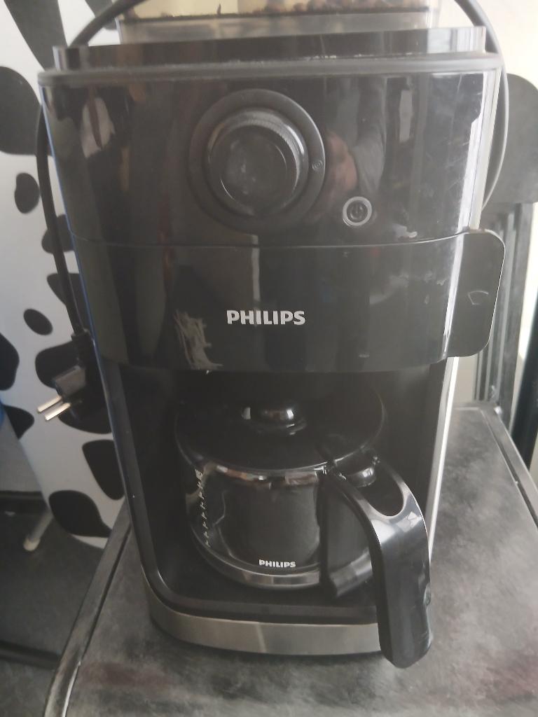 Koffieapparaat philips, Ophalen, Zo goed als nieuw, Koffiemachine, Gemalen koffie