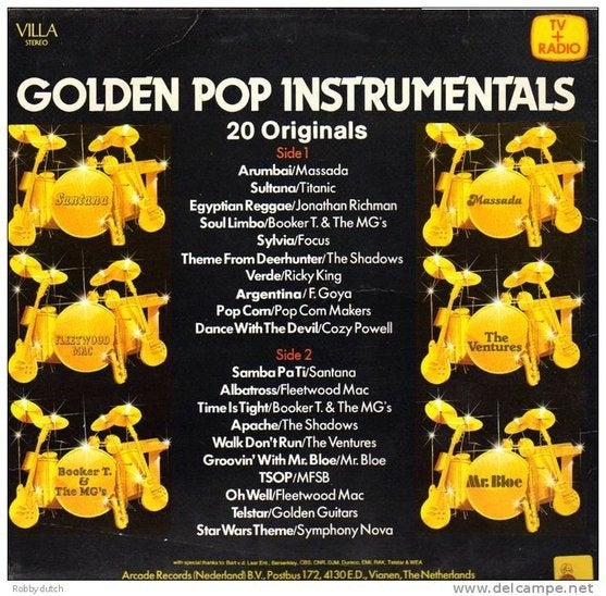 Golden Pop Instrumentals LP met de grote instrumentale hits, Ophalen, Gebruikt, Pop, LP