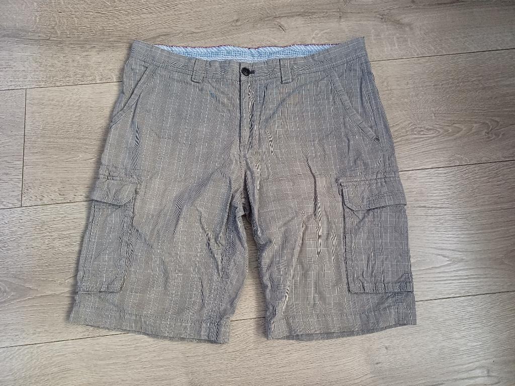 korte grijze ruit broek Westbury mt L, Kleding | Heren, Broeken en Pantalons, Maat 52/54 (L), Ophalen of Verzenden, Grijs, Westbury