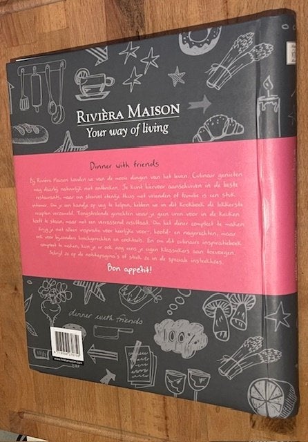 Rieviera MAISON. BE INSPIRERED KOOKBOEK., Ophalen of Verzenden, Zo goed als nieuw, Henk Teunissen, Europa