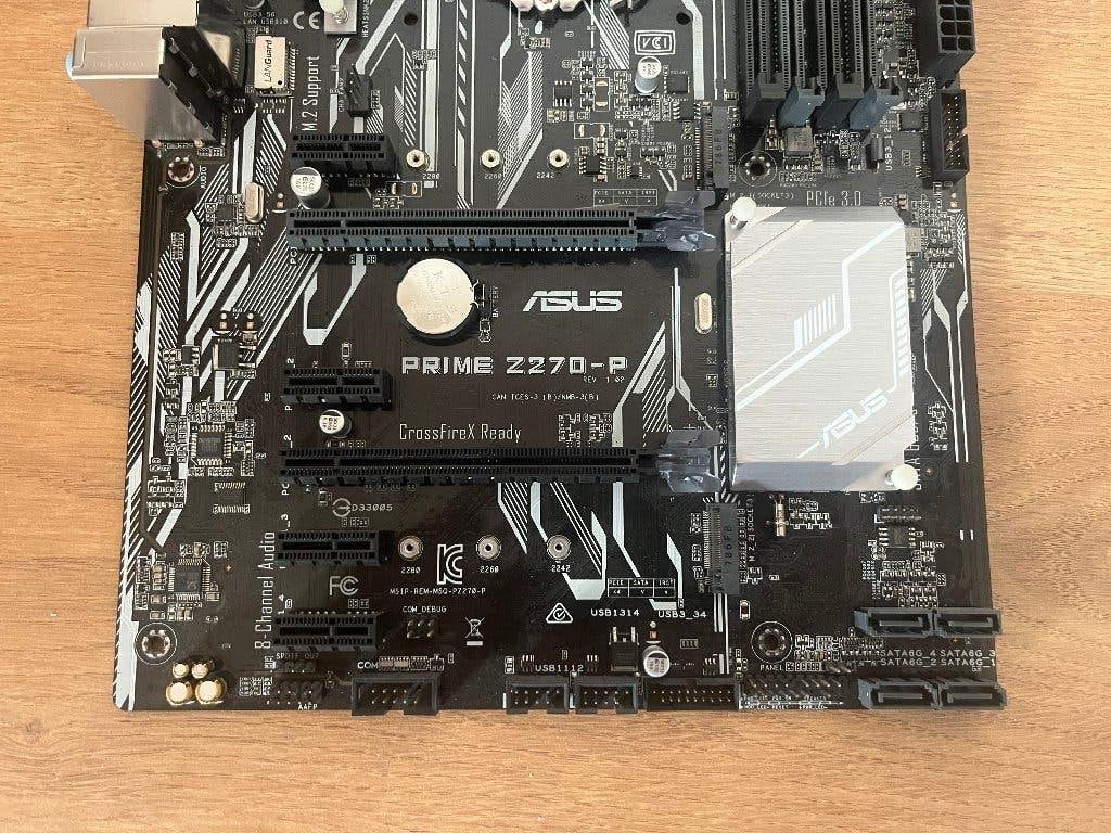 Garantie! ~ Intel i5-7600 + Asus Prime Z270-P Moederbord, Halderhof 16, 6721 XR BENNEKOM, LGA 1151, DDR4, Ophalen of Verzenden