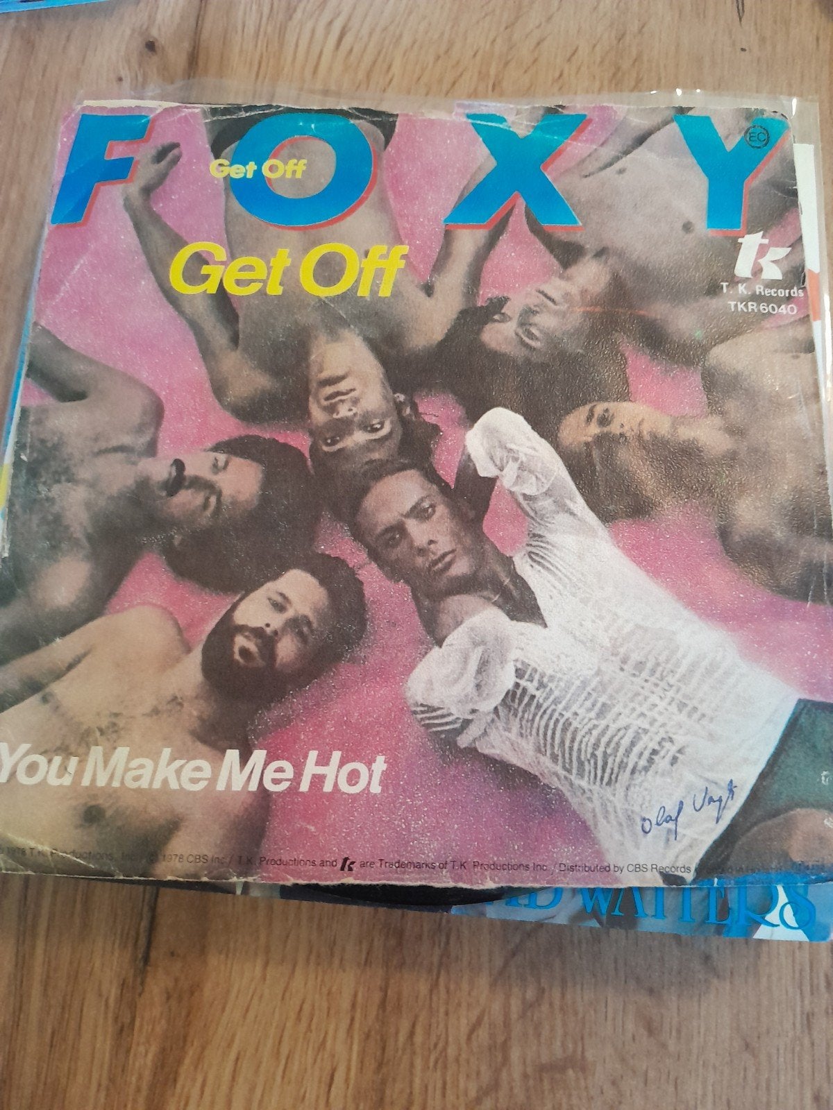 Foxy 7 inch get off, Ophalen of Verzenden, Zo goed als nieuw, Pop