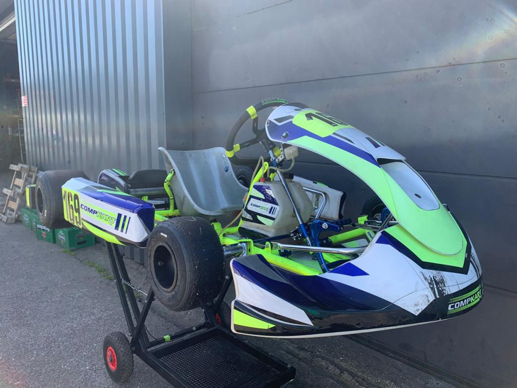 Compkart Covert 3.0 Kart 30mm Rotax Birel Automaat, Sport en Fitness, Karting, Ophalen, Gebruikt, Kart