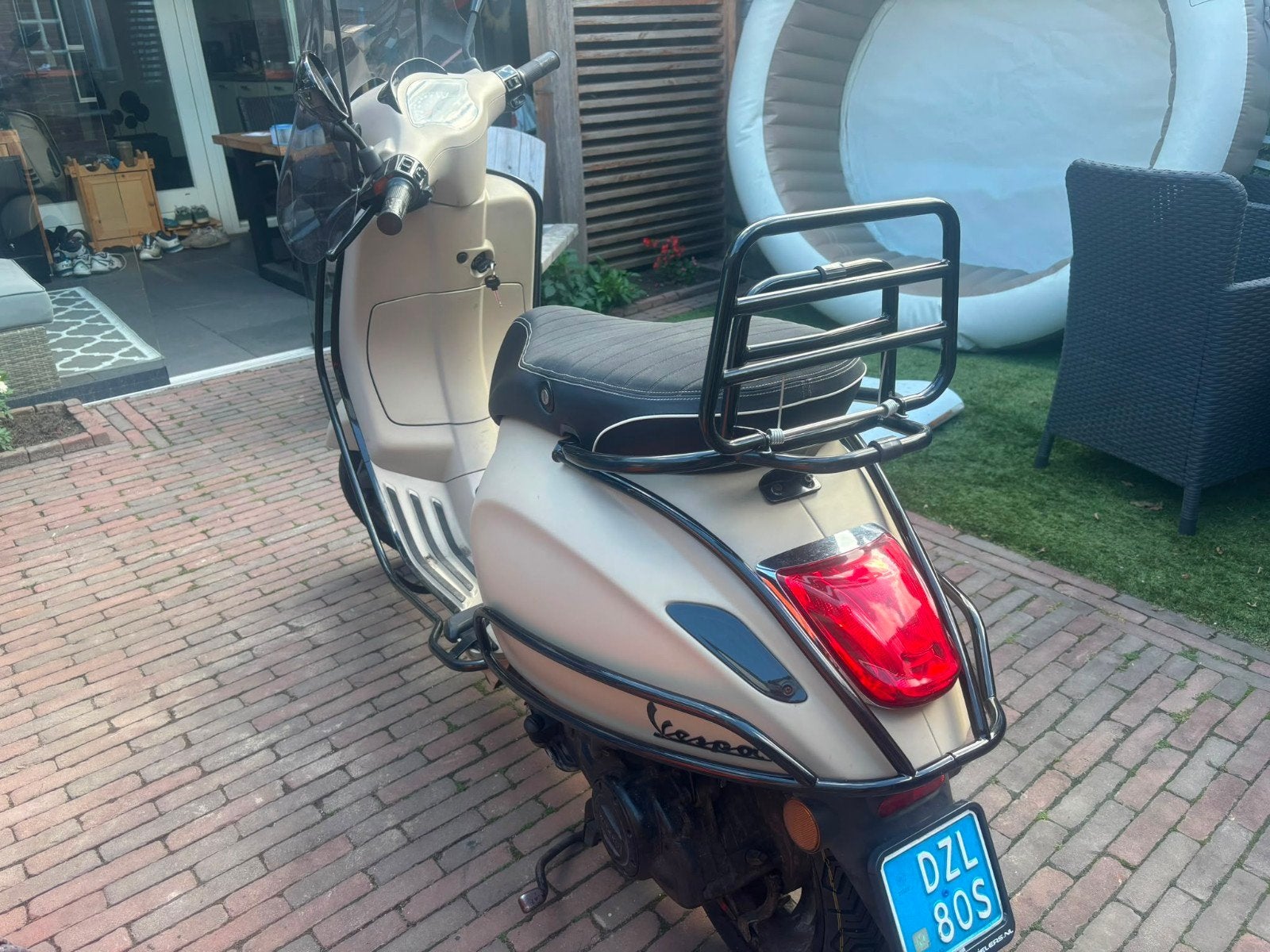 Vespa Sprint dessert storm in zeer goede staat, Ophalen, Overige modellen, Maximaal 45 km/u, Zo goed als nieuw