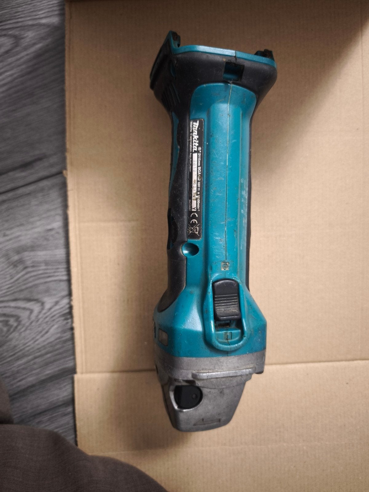 Makita BGA452 Accu Haakse Slijper - Zonder Accu, Ophalen of Verzenden