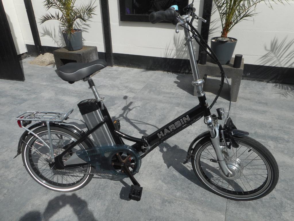 Elektrische vouwfiets  Harbin 20 inch z.g.a.n, Overige merken, Ophalen of Verzenden, Zo goed als nieuw, Minder dan 47 cm