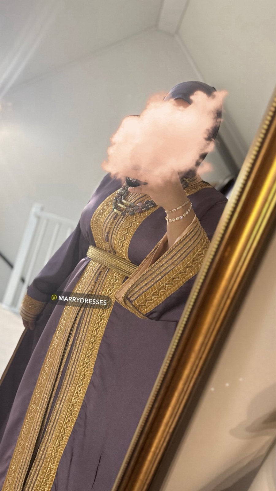 Takshita takchita Marokkaanse jurk caftan kaftan, Ophalen, Zo goed als nieuw, Maat 38/40 (M), Overige typen