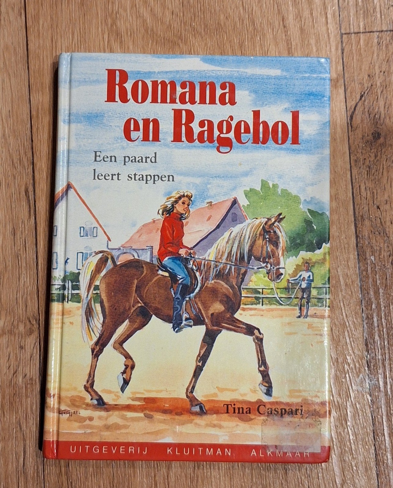 Romana en Ragebol: Een paard leert stappen - Tina Caspari, Ophalen of Verzenden, Gelezen, Tina Caspari, Fictie algemeen