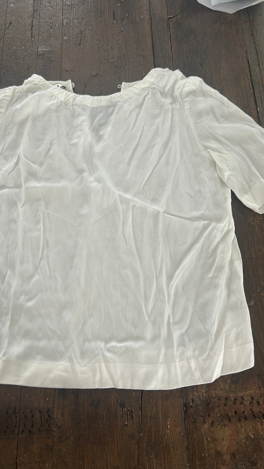 C&A top maat 38 wit blouse zomer dames zgan, Kleding | Dames, Maat 38/40 (M), Wit, Ophalen of Verzenden, Zo goed als nieuw