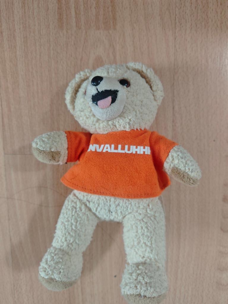 Teddy beer knuffel, Ophalen of Verzenden, Zo goed als nieuw, Beer