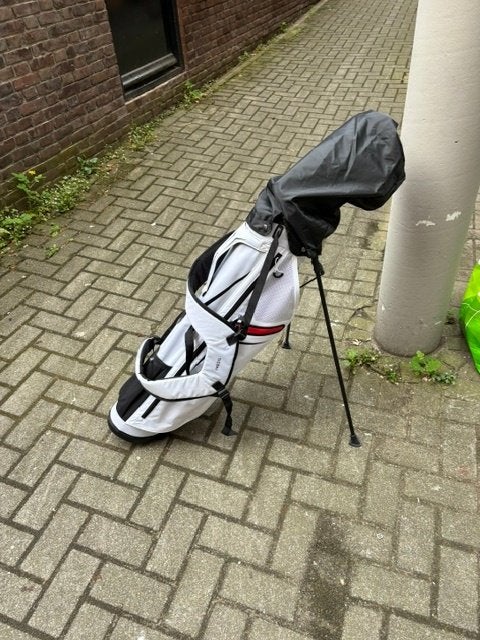 startset golf met tas, Ophalen of Verzenden, Gebruikt, Tas, Overige merken