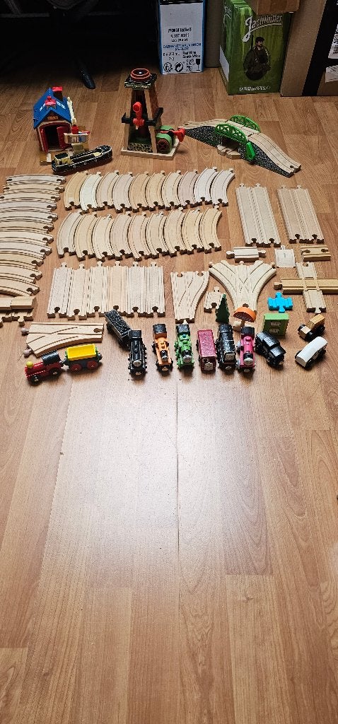 Thomas de trein Hout Set 10, Kinderen en Baby's, Ophalen of Verzenden, Zo goed als nieuw