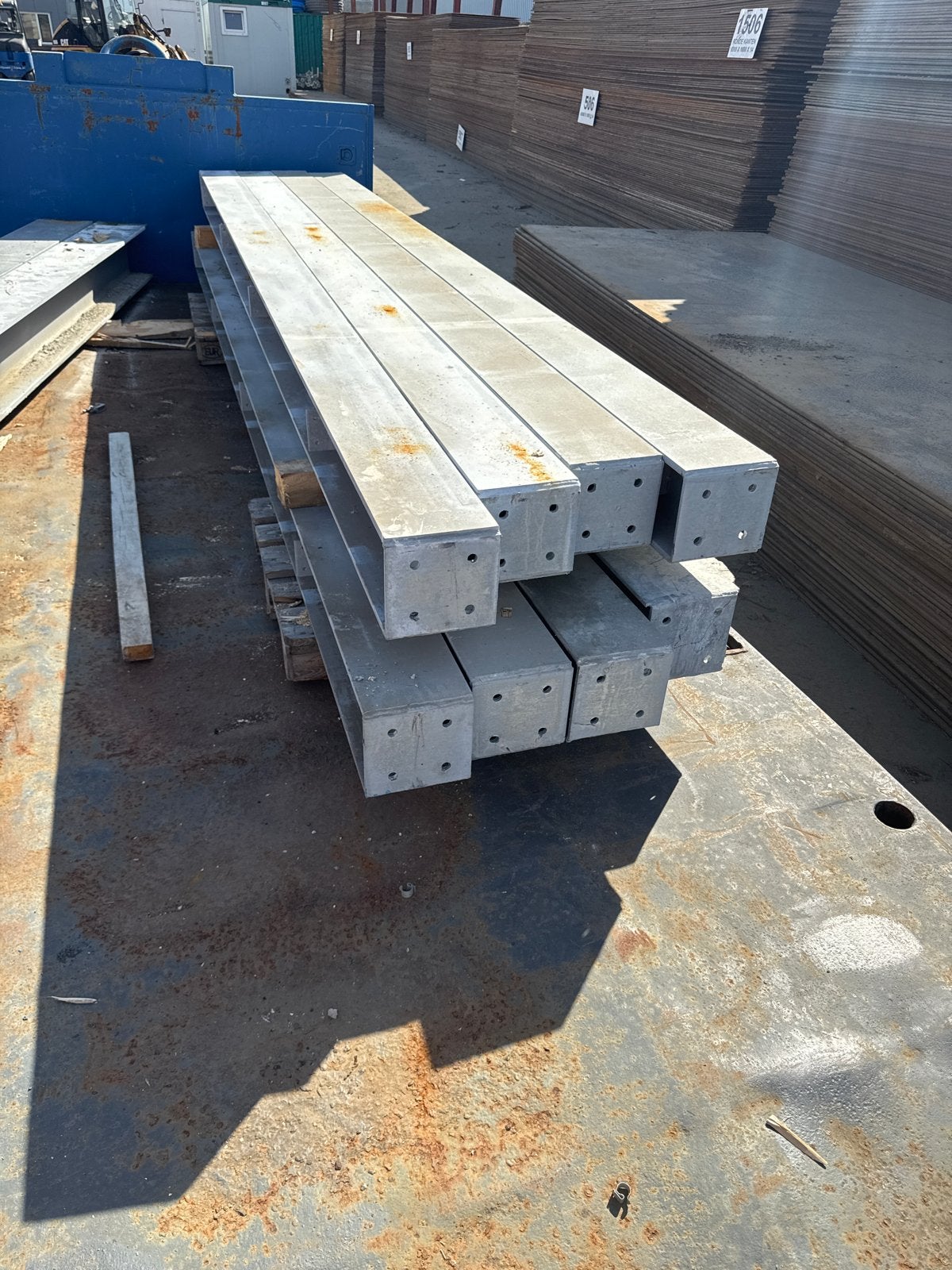 HEA 200 balken gegalvaniseerd - 8 stuks (4,5m), Ophalen, Zo goed als nieuw, Nvt, Nvt