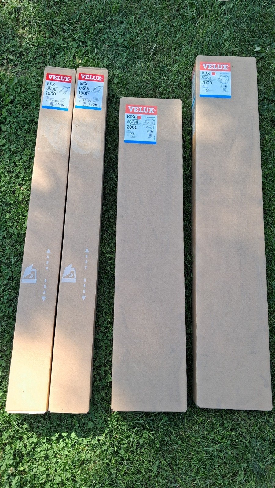 Velux BFX UK08 1000 BDX MK04/M04 2000 BDX SK06/S06 2000, Ophalen, Nieuw