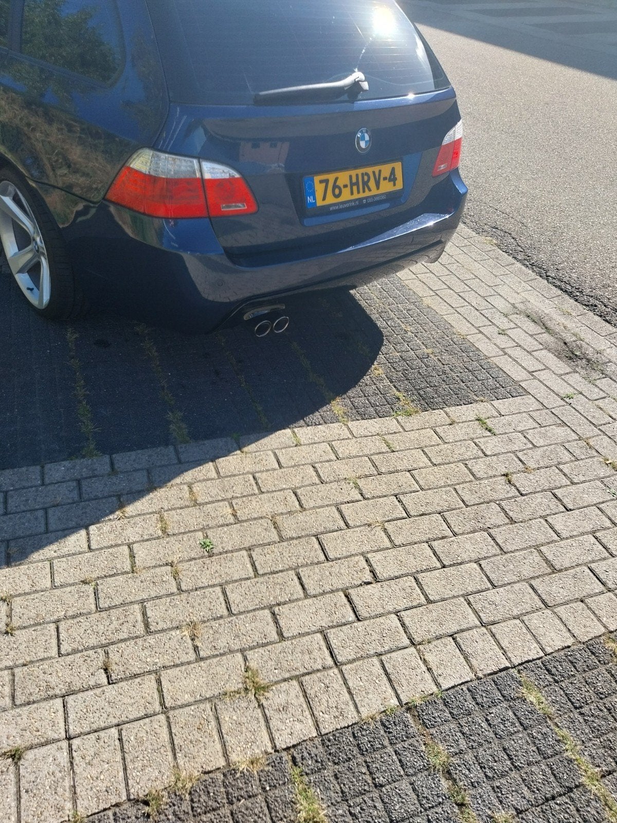 BMW 5-Serie Touring AUT 2009 Blauw, Automaat, Achterwielaandrijving, 2000 kg, Blauw