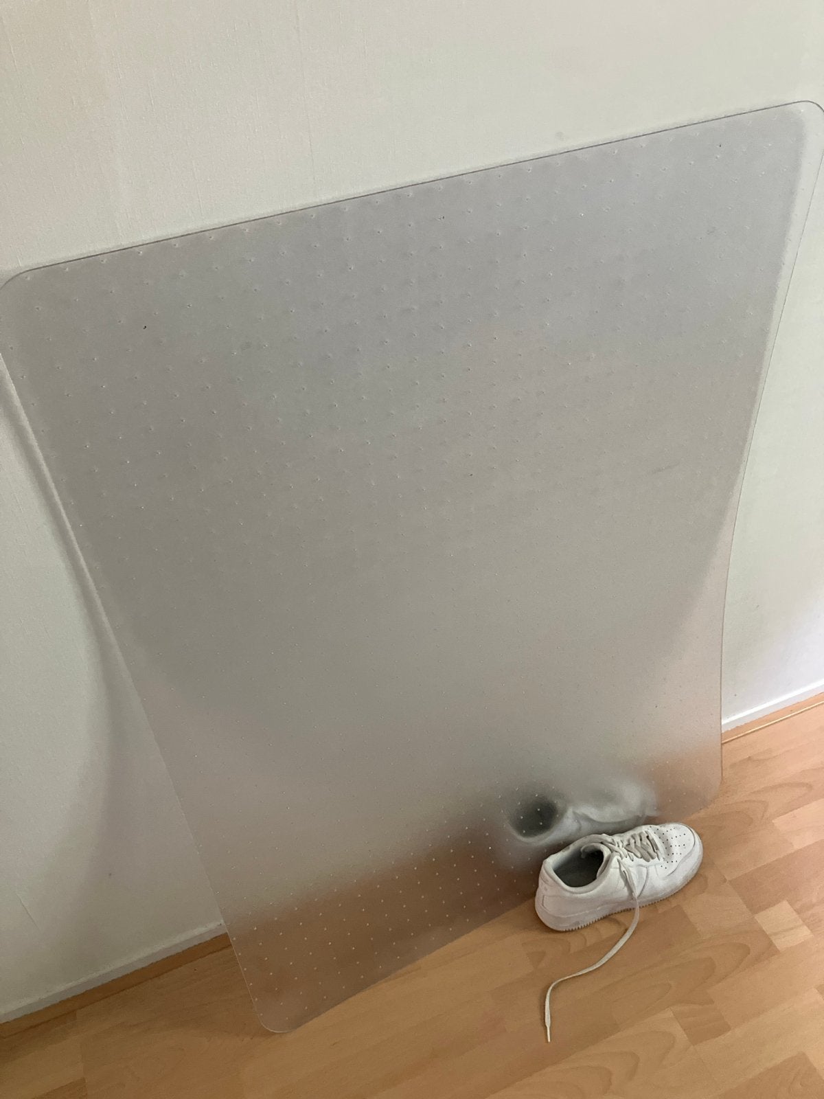 Bureaustoelmat voor vloerbedekking 89x119 cm, Ophalen, Gebruikt