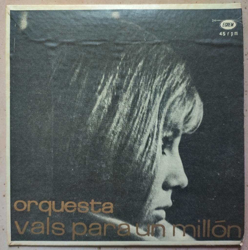 7" EP Orquesta vals para un millón Cuba Egrem epa 01, Cd's en Dvd's, Vinyl Singles, Gebruikt, Originele persing, EP, 1960 - 1969