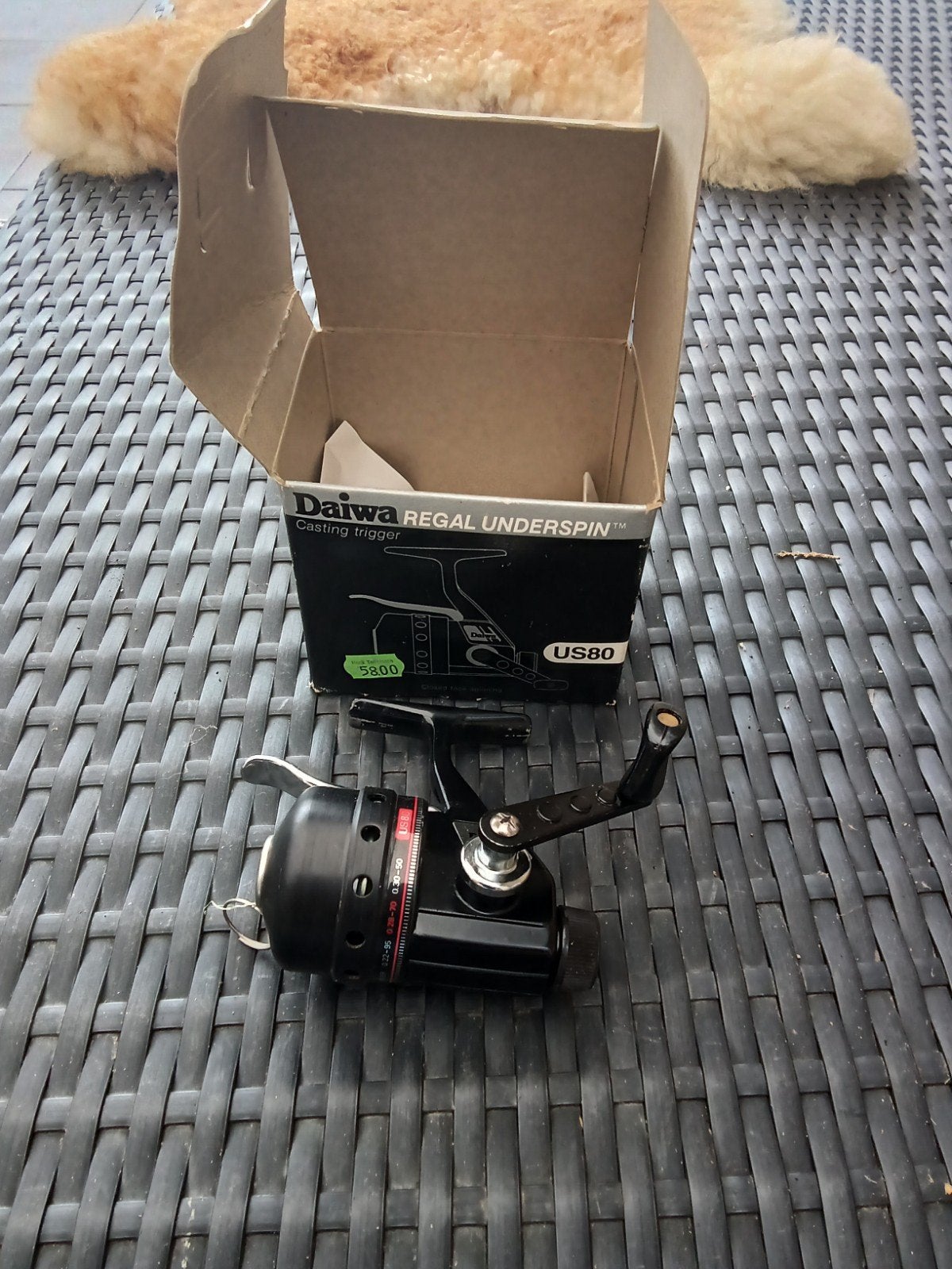 Daiwa Regal underspin us 80, Ophalen of Verzenden, Zo goed als nieuw, Molen