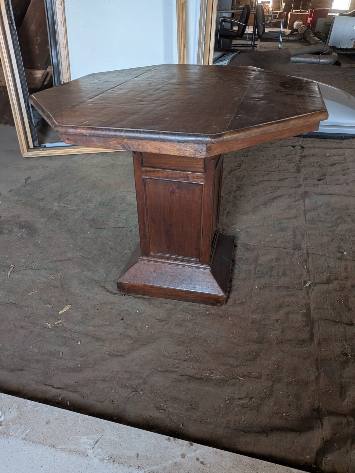 Tafel 8 hoekig, Ophalen