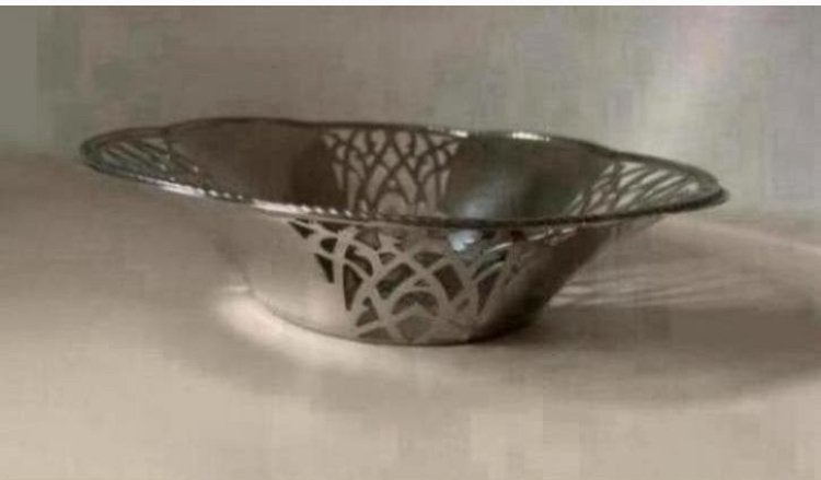 ALESSI - fruitschaaltje - open- rvs - diam21.5cm - z.g. a.n., Ophalen of Verzenden