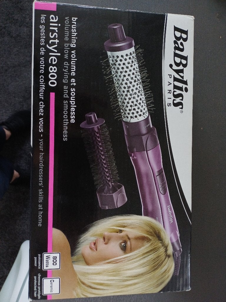 Babyliss fohn borstel, Sieraden, Tassen en Uiterlijk, Uiterlijk | Haarverzorging, Ophalen, Zo goed als nieuw, Föhn of Haardroger
