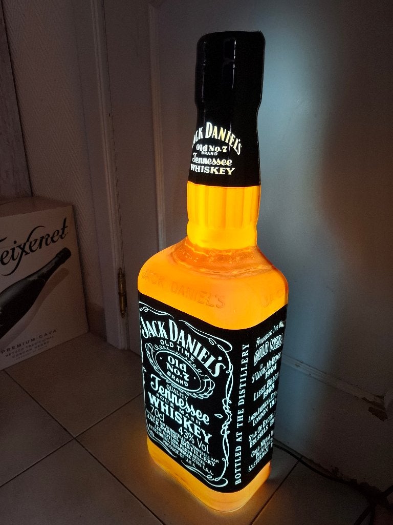 Grote zeldzame lichtreclame Jack Daniel's, Ophalen of Verzenden, Nieuw, Lichtbak of (neon) lamp