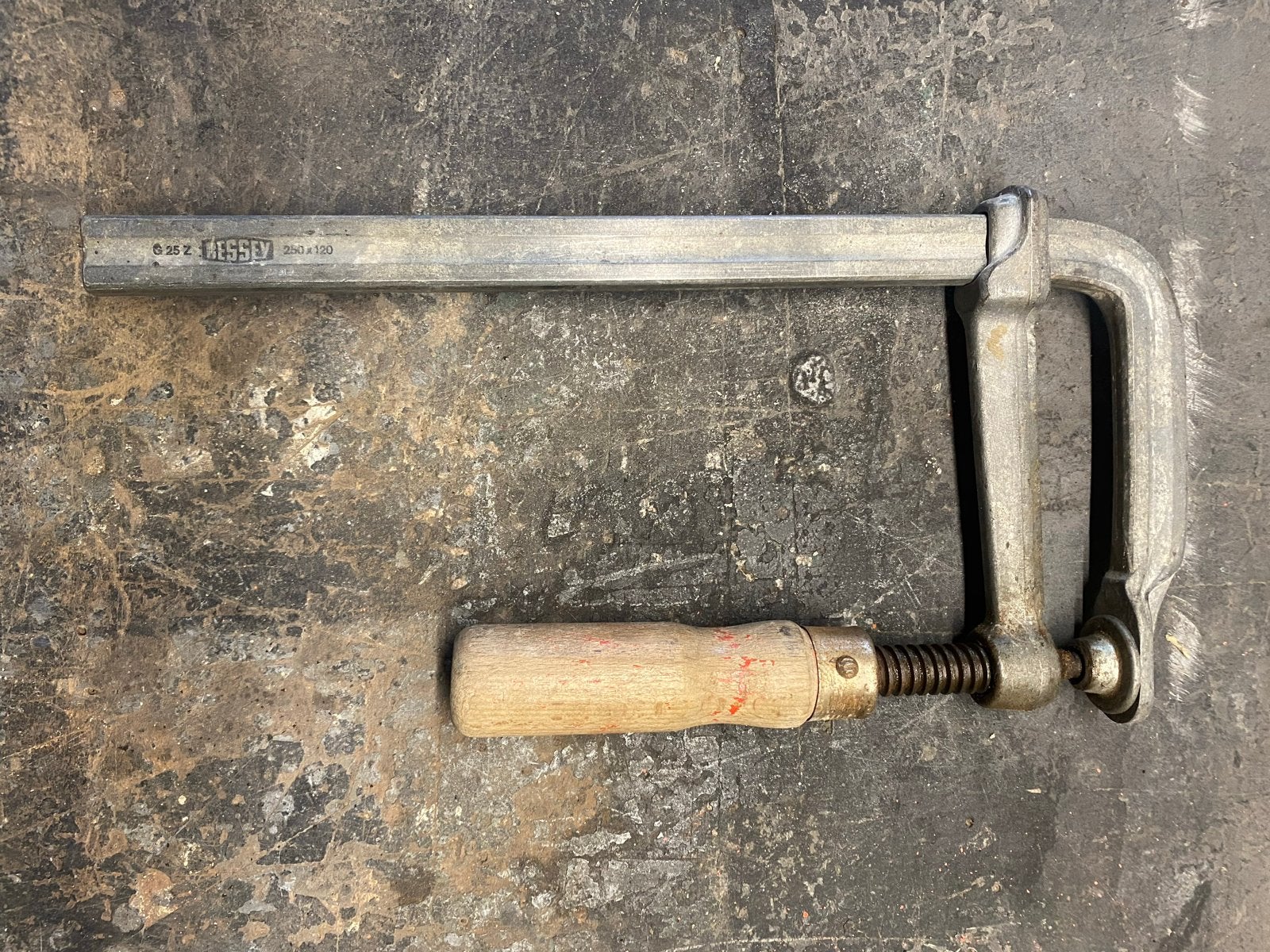 Bessey Lijmklem GZ 25-250/120 - Gebruikt, Ophalen of Verzenden, Gebruikt, Klem, Overige merken