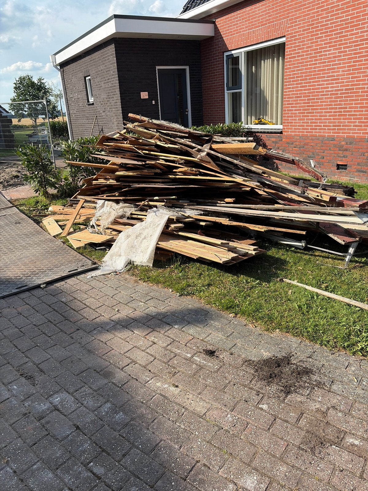 Sloophout voor de kachel, Ophalen, Gebruikt, Balk, Overige houtsoorten