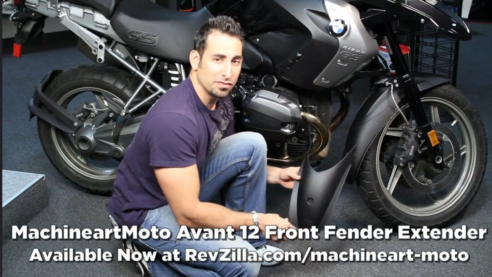 Machineart Moto Avant 12 Spatbordverlenger r1200gs, Ophalen of Verzenden, Gebruikt