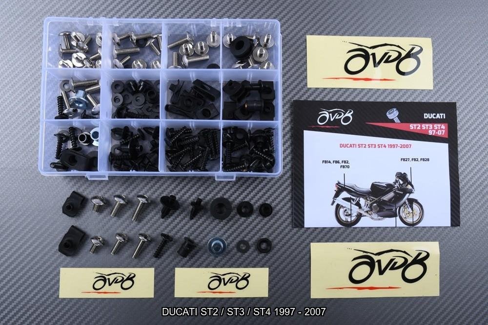 Kuip bouten set voor DUCATI ST2 ST3 ST4 1997 - 2007, Verzenden, Nieuw