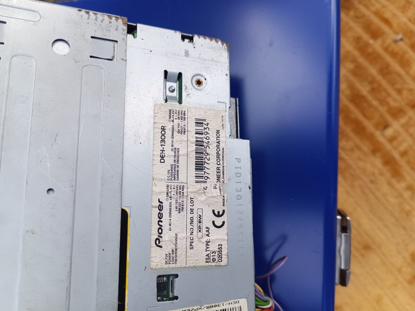 Pioneer DEH-1300R Autoradio - Gebruikt, Auto diversen, Ophalen of Verzenden
