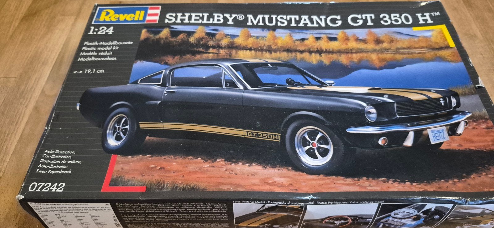 Revell Shelby Mustang GT 350 H 1:24 Modelbouwdoos, Auto, Ophalen of Verzenden, Zo goed als nieuw, 1:32 tot 1:50